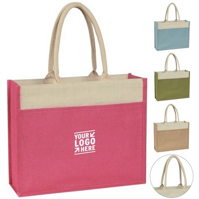 Eco-Friendly Jute Tote Bag