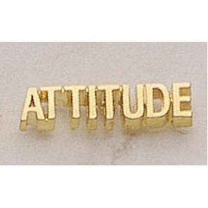 Attitude Marken Design Cast Lapel Pin (Up to 1")