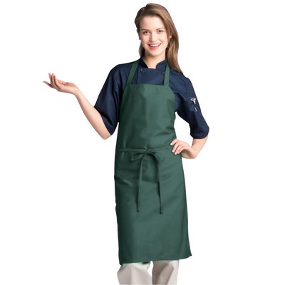 Hunter Green Classic Bib Apron