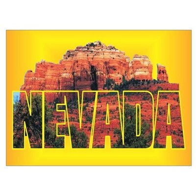 Red Rock Canyon Photo Hand Mirror (2½"x3½")