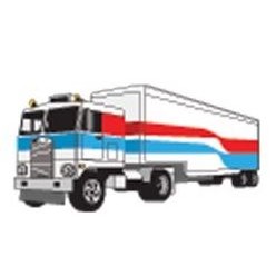 Semi Truck Mighty Mini Magnet