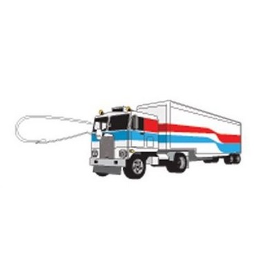 Semi Truck Zipper Pull