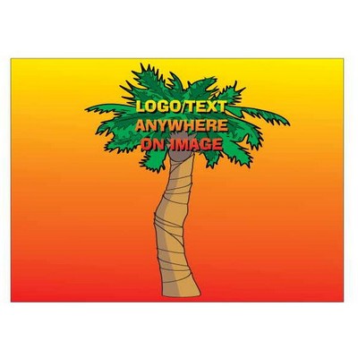 Palm Tree Metal Photo Magnet (2 1/2"x3 1/2")