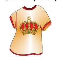 Crown T-Shirt Lapel Pin