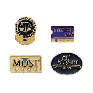 Oro-Clad Hand Polished Lapel Pin (5/8")