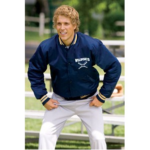 The Big League Pro-Satin Kasha-Lined Custom Award Jacket w/Trim