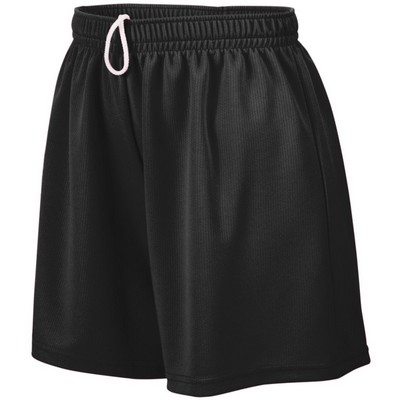 Augusta Sportswear Ladies Wicking Mesh Shorts