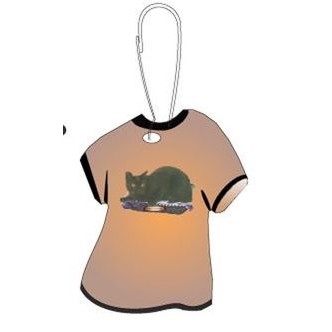 British Bombay Cat T-Shirt Zipper Pull