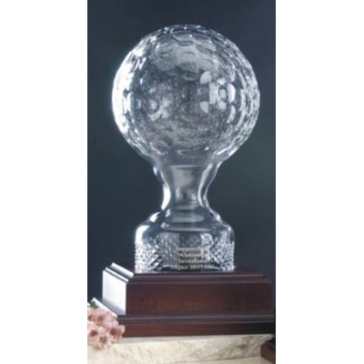 10.25" Crystal Golfer's Pride Award
