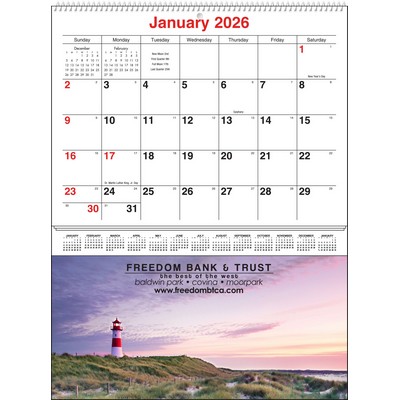 Natures Majesty Single Pocket Calendar
