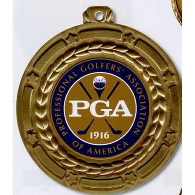 Custom Color Magic Medal / 3 1/2"