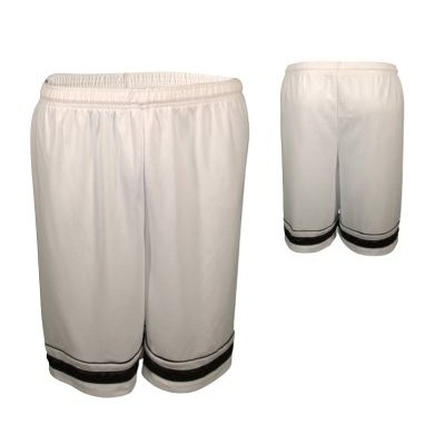 Adult Dazzle Cloth Short w/Contrasting Trim & 9" Inseam
