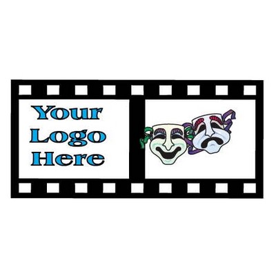 Comedy & Tragedy Promotional Magnet w/ Strip Magnet (10 Square Inch)