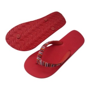 Beaded Flip Flops Sandal w/ EVA Sole