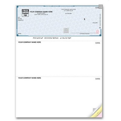Laser Voucher Checks - Unlined High Security Multi-Purpose (1 Part)