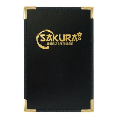 Quick Ship Royal Select Menu/Wine List Cover (8 1/2"x11" Insert)Single Panel/One View