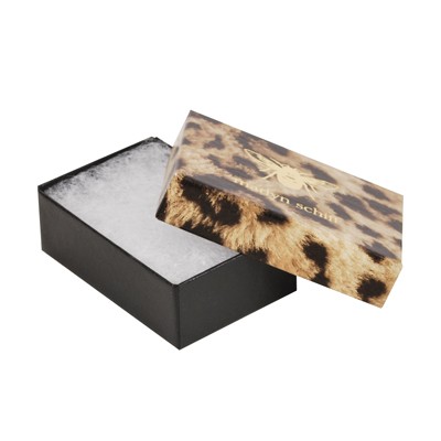 Leopard Animal Print Jewelry Box (2 7/16"x 1 5/8" x 13/16")