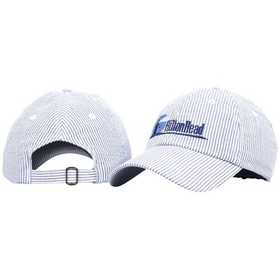 Lightweight Cotton Seersucker Cap