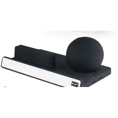 SuperSonic Globe Rotating Bluetooth Speaker w/ 360 Sound, NFC, Rechargeable