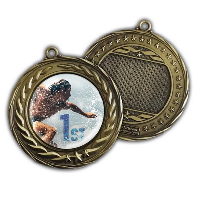 SOS Medallion w/Blank Back (3.0")