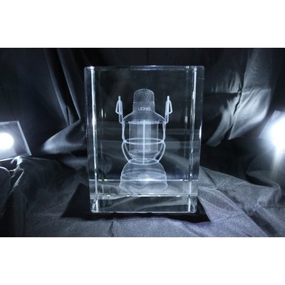 Beveled Rectangle Award (8"x6"x4")