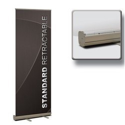 Standard Retractable Banner Stand Kit, Premium Film (33" x 80")