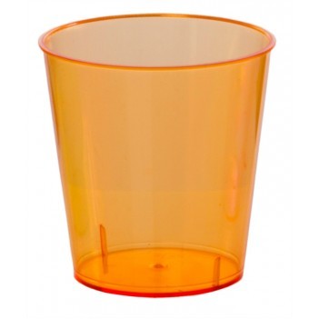 2 Oz. Dazzle Neon Plastic Shot Glasses