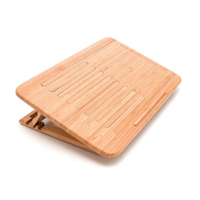 Lipper Bamboo Expandable/ Adjustable Computer Tray