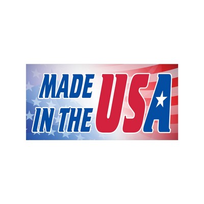 Rectangle Sticker | Square Corner | 1" x 2" | White Static | Static Back | Digital