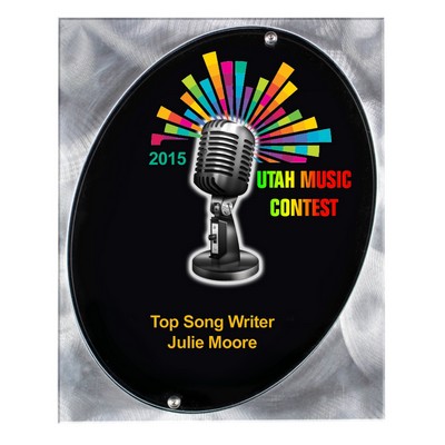 Vantage Plaque - 4 Color Process - (8" x 10")