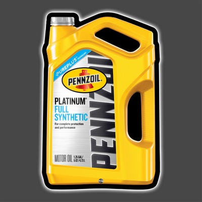 Slim LED Illuminated Counterstand Sign 10" x 15"