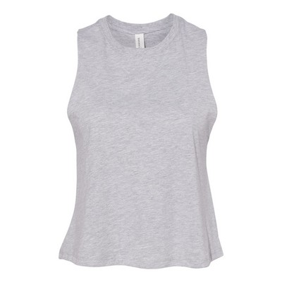 Bella+Canvas® Women's Racerback Cropped Tank Top