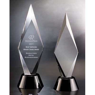 Tarana Optic Crystal Award (4½"x 14")
