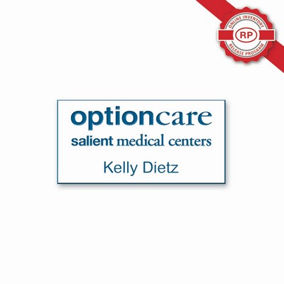 Custom Shape Deluxe Engraved Name Badge (1-5 Square Inches)