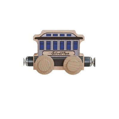 TTP - 2" Wood Train Car with full color Imprint