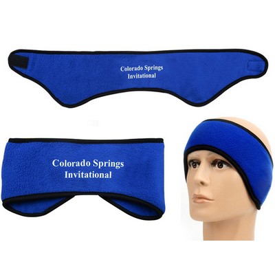 Fleece Headband With Ear Warmers
