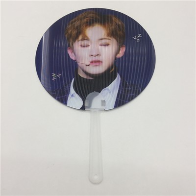 3D Plastic Adverting Hand Fan