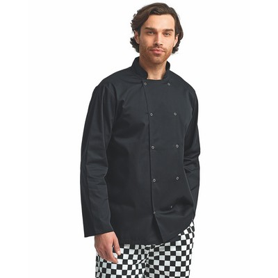 Artisan Collection by Reprime® Unisex Studded Front Long-Sleeve Chef's Jacket