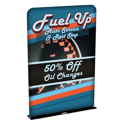 5'x7.5 ft Premium Wave Stand Single Side