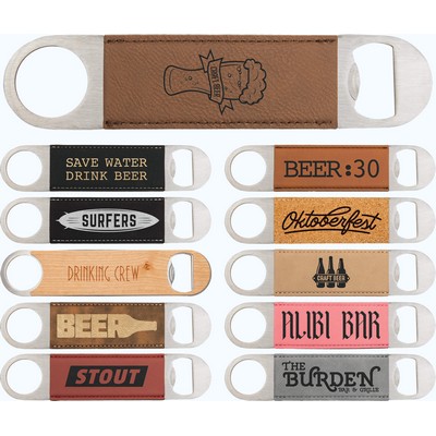 Leatherette Bottle Opener