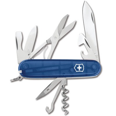 Swiss Army® Translucent Sapphire Blue Climber Knife