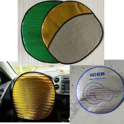 Universal Car Steering Wheel Sun Shade Cover Umbrella