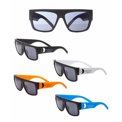 Union Printed - Big Frame Sunglasses with 1-Color Logo