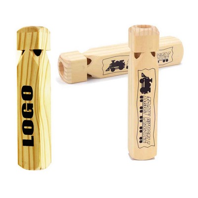 Wood Train Whistle Toy