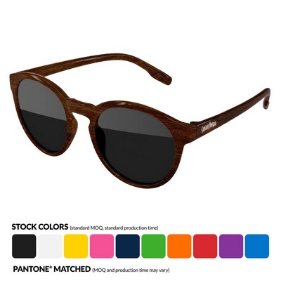 Vicky Sunglasses Faux Wood