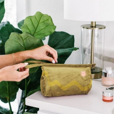 Corduroy Jetsetter Small Pouch