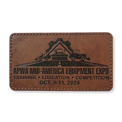 Faux Leather Patches (4.0")