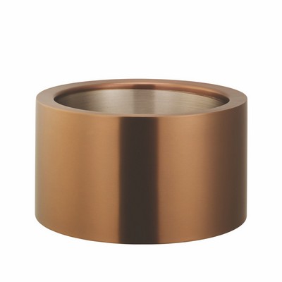 Brushed Rose Gold Personal Party Tub w/Metallic Finish