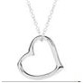 Jilco Inc. Sterling Silver Floating Heart Necklace