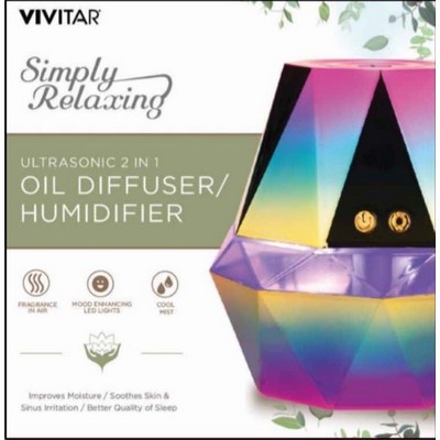 Vivitar® 2-in-1 Aromatherapy Essential Oil Diffuser/Humidifier